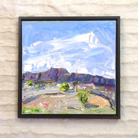 Original Artwork  12" x 12"  "Before The Rain" - Picture 1 of 5